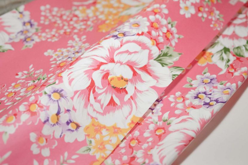 花布入紙 Paper with patterns of Hakka Printed Cloth